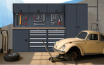 Schuifladenkast C-line afm. 600/700/900x575x920