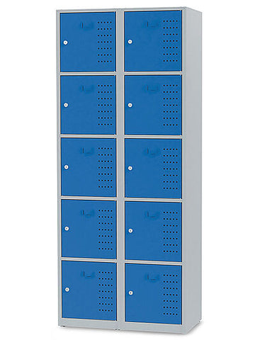 Vakkenkast 10 vakken, afmeting 800x400/500x1900 mm