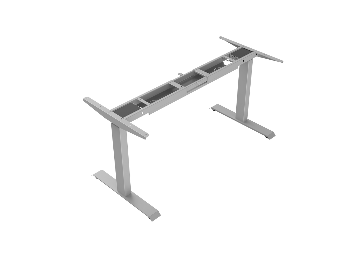 Elektrisch opstaand bureauframe - ErGear in hoogte verstelbare tafelpoten zitten standaard bureauframe tot 47 inch ergonomisch staand bureaubasis alleen werkstation frame