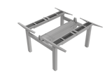Elektrisch in hoogte verstelbaar dubbel bureauframe DF04N