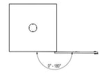 Kledingkast , 3 breedtematen afmeting 400/500/600x600x1900 mm BxDxH