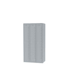 Garderobekast 1 - 2 of 3 compartimenten , afmeting 300/600/900x500x1750 mm