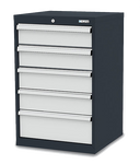 Schuifladenkast C-line afm. 600/700/900x575x920