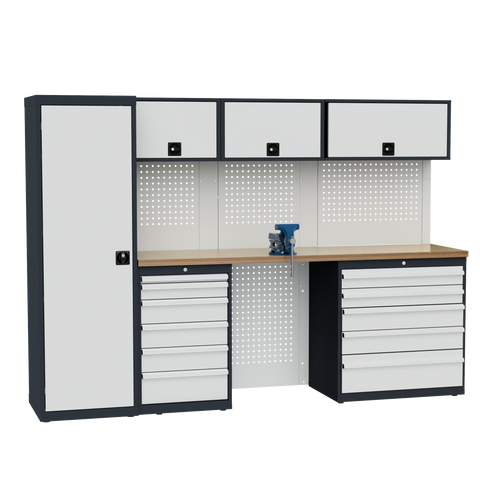 Simplaflex® modulair werkplaatssysteem type 003