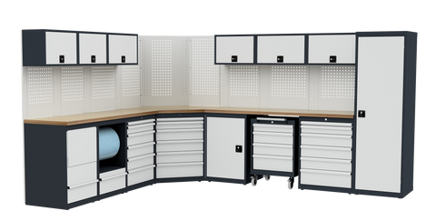 Simplaflex® modulair werkplaatssysteem type 006