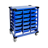 PickPack-cart magazijnwagen met combi-transportkratten, Model 1