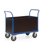 Platformwagen met 4 wanden van hout, draagvermogen tot 600 kg
